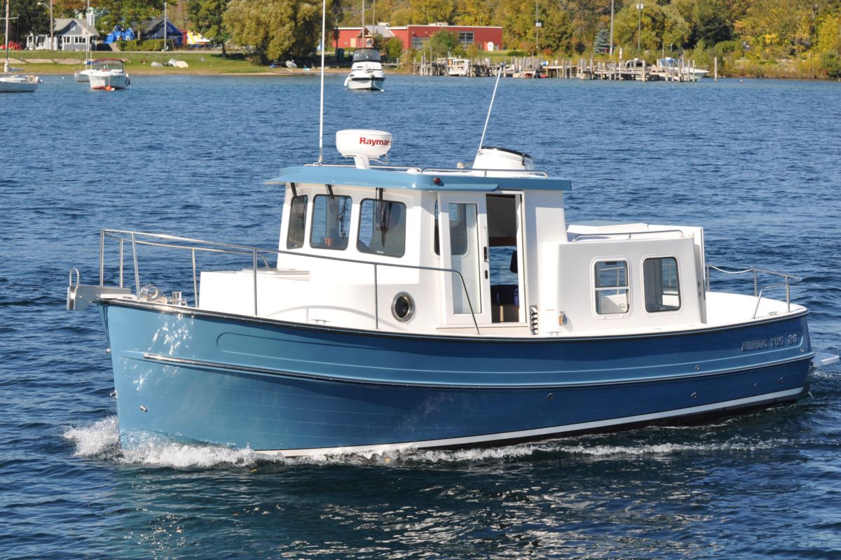 360 VR Virtual Tours of the Nordic Tug 26 CR